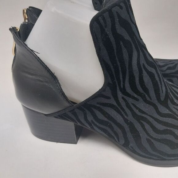 Andrew Gellar Black Suede Shoes. Size 9.5 M - Picture 6 of 16